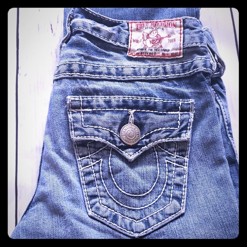 True Religion Straight Leg Jeans size 26